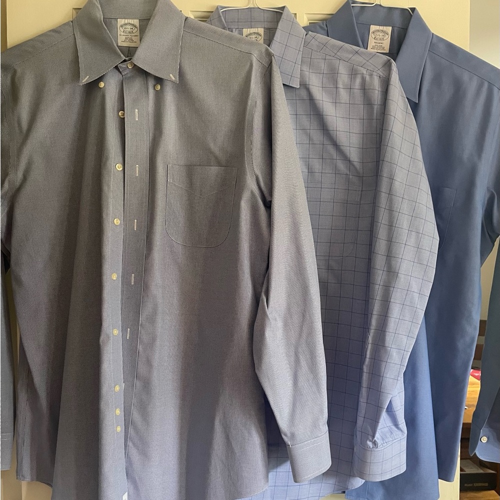 Men's Brooks Brothers Classic Blue Shirt Collection